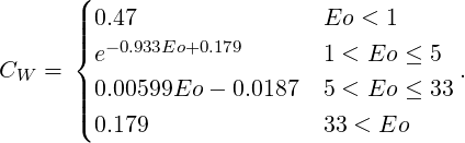 Multiphase Flow Modelling